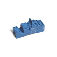 94.54SMA Finder 94 Series 4P Blue Din Rail Socket Screwless