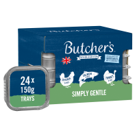 Butcher's Simply Gentle Dog Food Trays 24 x 150g