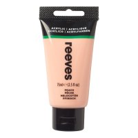 Reeves Fine Acrylic 75ml - Peach