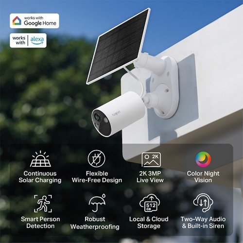 Tapo C410 KIT | Solar-Powered Security Camera Kit | TAPOC410KIT 3