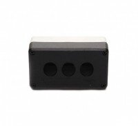 P3BOS P Series Control Box 68mm  Black-Grey