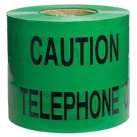 Underground Warning Tape 150mm x 365m - Caution Phone Cable