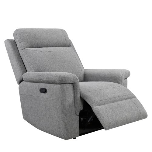David 1 Seater Manual Recliner Grey