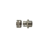 Conduit Gland 16mm M16 Nickel Plated Brass