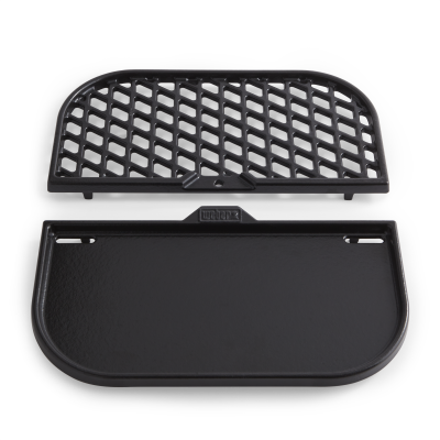 Weber Grill & Griddle Station Compatible with Gourmet BBQ System cooking grates 8858