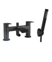 CORBY BATH SHOWER MIXER BLACK