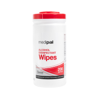 Medipal Alcohol Wipes 70% IPA, 200 Wipes