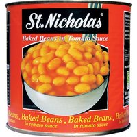 Tin Baked Beans-St.Nicholas-(2.65kg)