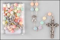 Acrylic Rosary/Assorted Coloured Beads  (60820)