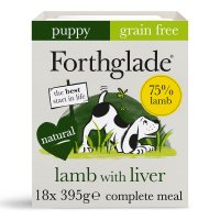Forthglade Complete Meal Puppy Grain Free Lamb with Liver & Veg 18x395g