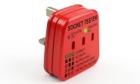 Lyvia Plug in Socket Tester Red - HP13-TEST