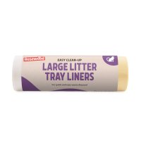 Rosewood Easy Clean Up Drawstring Litter Tray Liners Large 1x20 