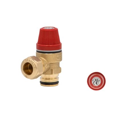 Caleffi Circlip Type Pressure Relief Valve 4.5 Bar F0000243