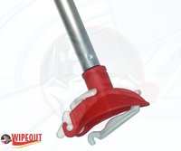 MOPPY HOLDER AND HANDLE RED