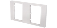 DOUBLE WALLPLATE FRAME