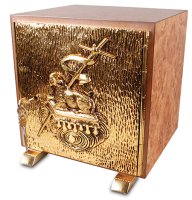 Tabernacle/Marble Effect/Gold Finish Door   (88306)