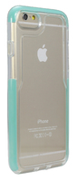 HD02041 iPhone 6/7 Clear Case Turquoise Sides