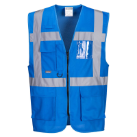 Hivis Iona Executive Vest, Royal Blue