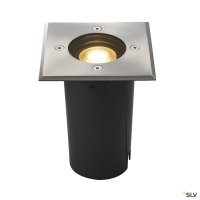 SOLASTO SQUARE GROUND LIGHT GU10 STAINLESS STEEL