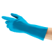 ANSELL PROFOOD FLOCKED GLOVES, BLUE, PAIR