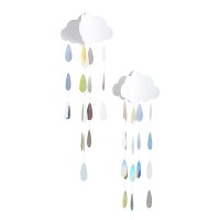 Unisex Cloud Droplets Garland - Pack of 2