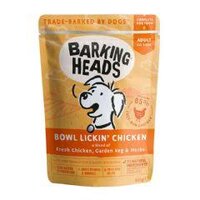 Barking Heads Dog Pouch - Bowl Lickin' Chicken 300g x 10