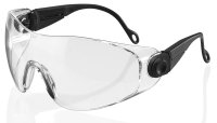 B- Branded Diego Safety Spectacles - Clear One Size