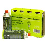 Outdoor Revolution Iso-Butane Fuel 220g Gas Cartridges