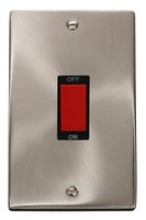 2 Gang 45A DP Switch