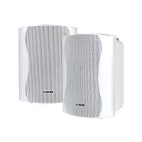 Clever Acoustics WPS 25T White 100V Weatherproof Speakers (Pair)
