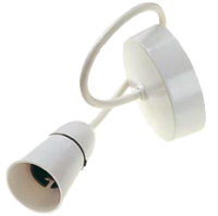 Lincoln Metal Insert Pendant Kit c/w T2 Lamp Holder