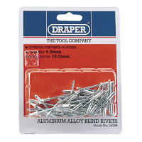 Draper Blind Rivets 4.0x10.0mm Pack of 50