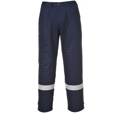 FR26 Bizflame FR AST Trousers Navy c/w Reflective Strips