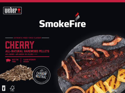 Weber SmokeFire Wood Pellets 8kg Cherry 18293