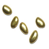 Sugared Whole Almond Metallic Gold