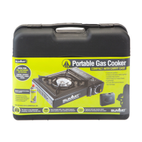 Summit Portable Gas Stove In Carry Case