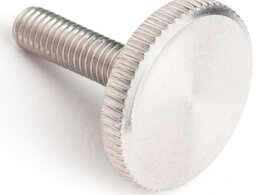 Knurled Thumb Screw Thin Type