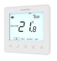 Heatmiser NeoStat 12V V2 Programmable Thermostat (Glacier White)