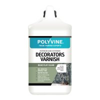 Polyvine Decorators Varnish Dead Flat 4L