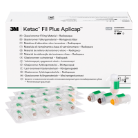 3M&trade; Ketac&trade; Fil Plus Aplicap&trade; Glass Ionomer Restorative Assorted Shades Refill, 55010