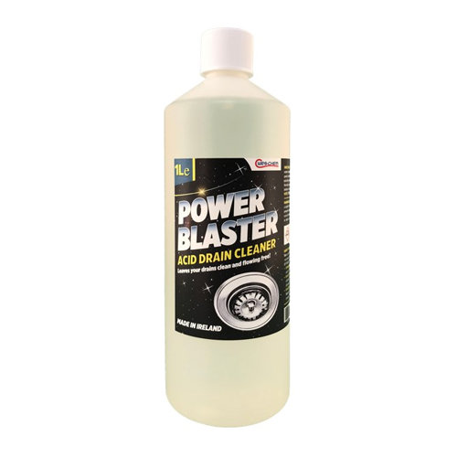 Buy Power Blaster Acid Drain Cleaner 1L online Tadhg O'Connor Ltd.