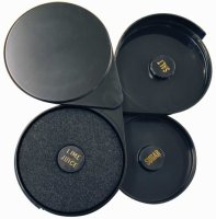 *Everyday Barware* Glass Rimmer, Black