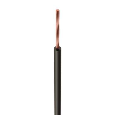 6491B 10sq Black LSF Cable Cut Per Mtr
