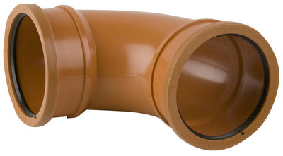 110mm 87.5 degree Double Socket Bend