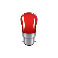 15W BC Red Pygmy Lamp
