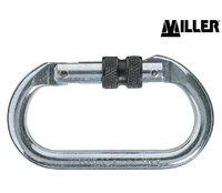 MILLER Screwgate Steel Karabiner