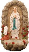 Resin Lourdes Font 6 inch   (3035)
