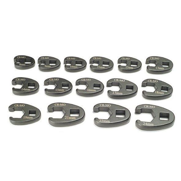 Signet Crowfoot Wrench Set 15 pce