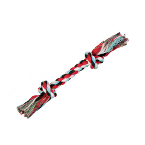 Trixie 2 Knot Colour Rope Toy 