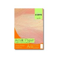 Studio D'Arte A4 Wire-O Acrylic Pad (400gsm - 10 Sheets)